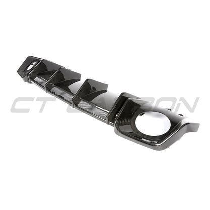 Difusor trasero en carbono para AUDI R8 V10 & V10+ GEN 2.5  - CT DESIGN