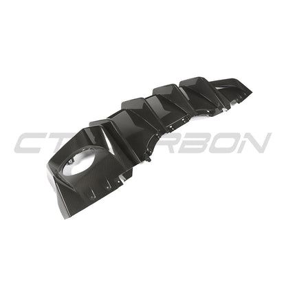 Difusor trasero en carbono para AUDI R8 V10 & V10+ GEN 2.5  - CT DESIGN