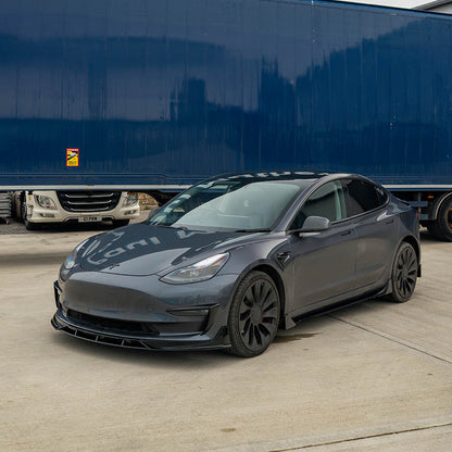 Kit completo negro brillante para TESLA MODEL 3 - BLAK BY CT CARBON