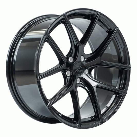 ZP9.1 FlowForged en negro brillante (Custom) - Audi, Mercedes, BMW, Seat, Skoda, Volkswagen.