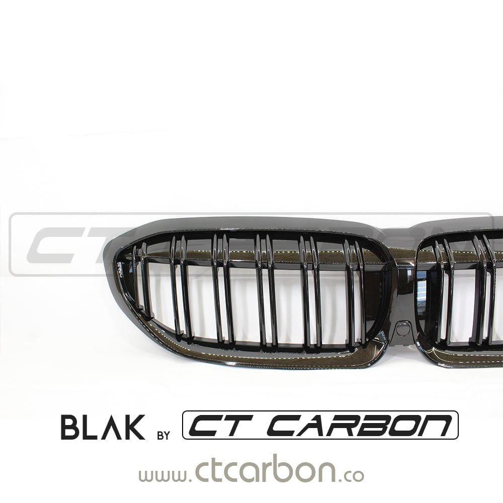 BLAK BY CT GRILLE BMW 3 SERIES G20 BLACK GRILLE - BLAK BY CT CARBON