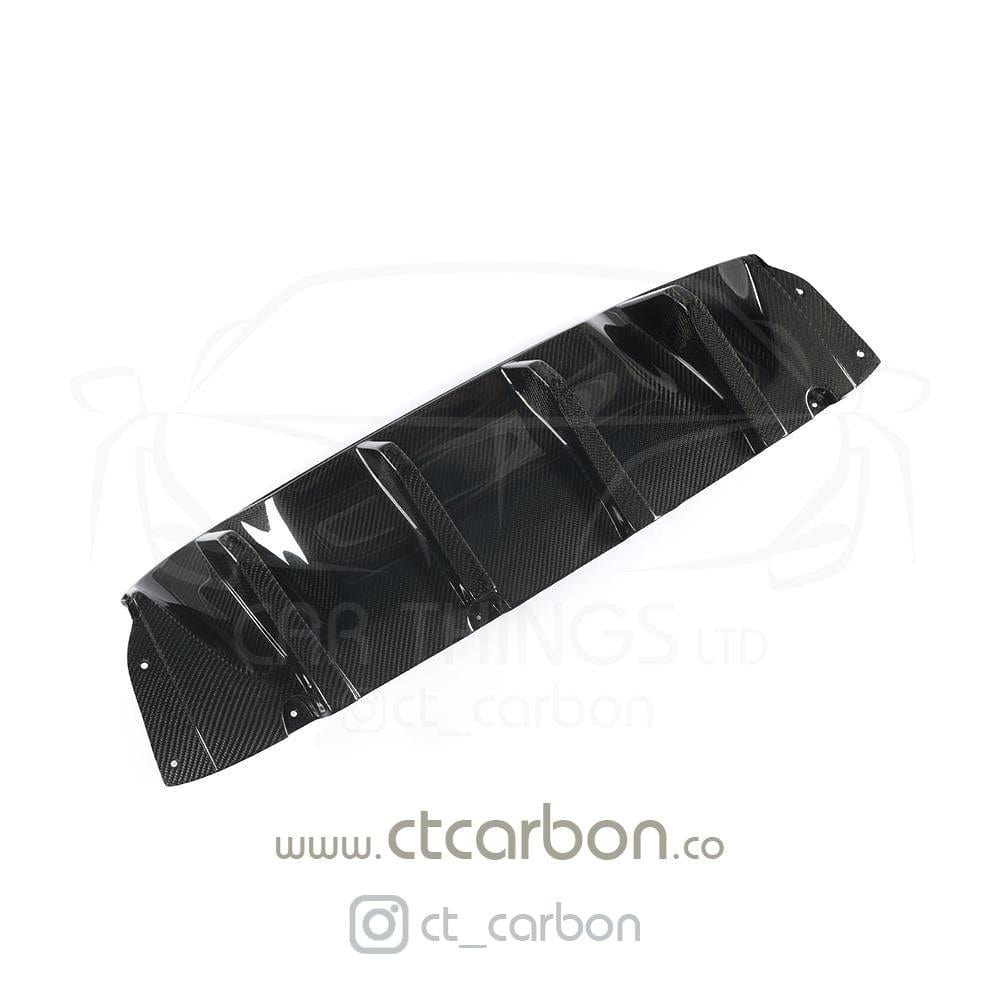 CT CARBON Splitter BMW M5 F90 CARBON FIBRE DIFFUSER - MP STYLE