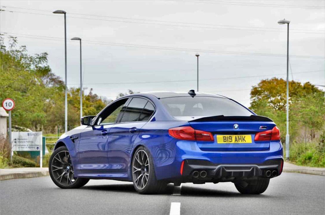 CT CARBON Splitter BMW M5 F90 CARBON FIBRE DIFFUSER - MP STYLE