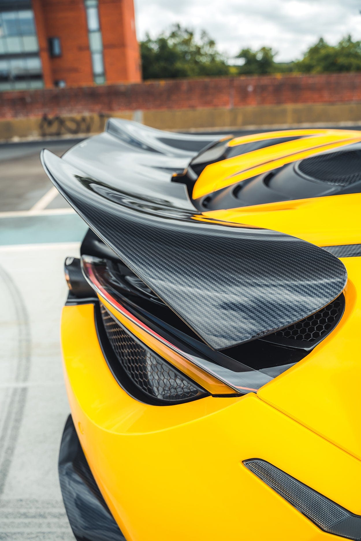 CT Carbon SPOILER MCLAREN 720S CARBON FIBRE SPOILER