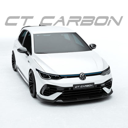 CT CARBON Spoiler VW GOLF MK8 R FULL CARBON FIBRE KIT - CT DESIGN