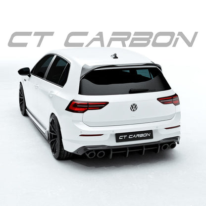 CT CARBON Spoiler VW GOLF MK8 R FULL CARBON FIBRE KIT - CT DESIGN