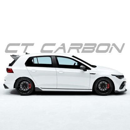 CT CARBON Spoiler VW GOLF MK8 R FULL CARBON FIBRE KIT - CT DESIGN