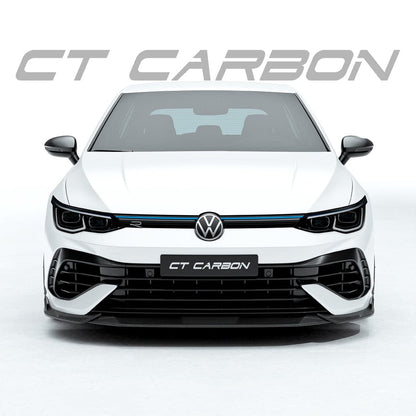 CT CARBON Spoiler VW GOLF MK8 R FULL CARBON FIBRE KIT - CT DESIGN